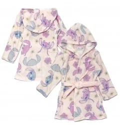 Disney Lilo & Stitch Παιδική Ρόμπα Fleece coral (XH20100 pink) - Παιδικές Ρόμπες
