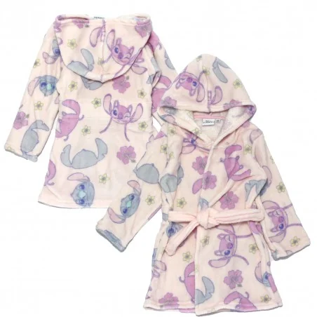 Disney Lilo & Stitch Παιδική Ρόμπα Fleece coral (XH20100 pink) Disney Lilo & Stitch Παιδική Ρόμπα Fleece coral (XH20100 pink)