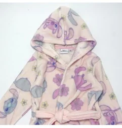 Disney Lilo & Stitch Παιδική Ρόμπα Fleece coral (XH20100 pink) - Παιδικές Ρόμπες