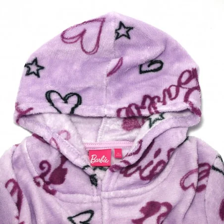 Barbie Παιδική Ρόμπα Fleece coral (XH20064 Purple) Barbie Παιδική Ρόμπα Fleece coral (XH20064 Purple)