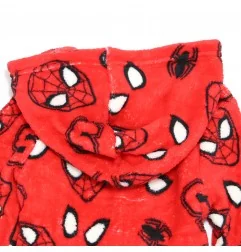Marvel Spiderman Παιδική Ρόμπα Fleece coral για αγόρια (XH20043Red) - Παιδικές Ρόμπες