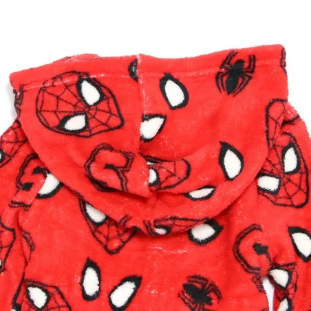 Marvel Spiderman Παιδική Ρόμπα Fleece coral για αγόρια (XH20043Red)