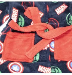 Marvel Avengers Παιδική Ρόμπα Fleece coral για αγόρια (XH20021 Navy) - Παιδικές Ρόμπες