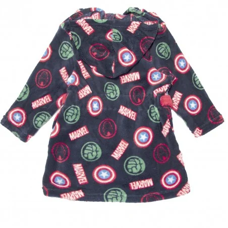 Marvel Avengers Παιδική Ρόμπα Fleece coral για αγόρια (XH20021 Navy)