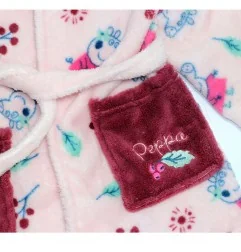 Peppa Pig Παιδική Ρόμπα Fleece coral (VH2078 pink)