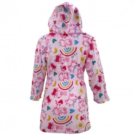 Peppa Pig Παιδική Ρόμπα Fleece coral (HW2056 pink)