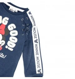 Disney Minnie Mouse Παιδικό Φόρεμα Φούτερ (HU1018 navy) - Εποχιακά/ Χειμωνιάτικα Φορέματα