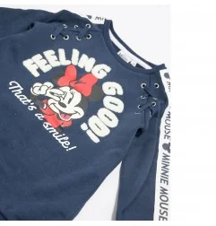 Disney Minnie Mouse Παιδικό Φόρεμα Φούτερ (HU1018 navy)