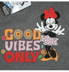 Disney Minnie Mouse Παιδικό Φόρεμα Φούτερ (HW1068 grey) - Εποχιακά/ Χειμωνιάτικα Φορέματα