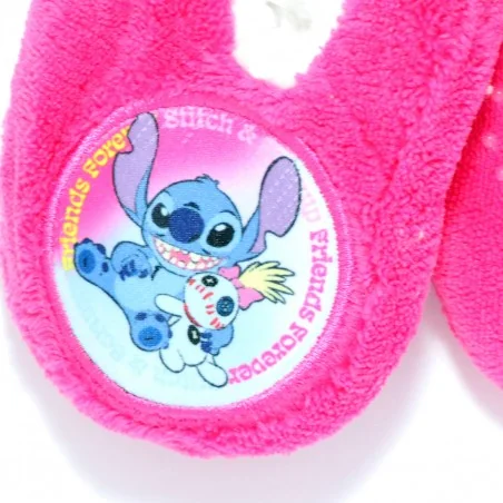 Disney Lilo & Stitch Παιδικά παντοφλάκια αντιολισθητικά (HY06137FUSHIA)