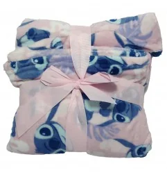 Disney Lilo & Stitch Παιδική Κουβέρτα- Μπλούζα fleece coral με μανίκια και κουκούλα (AYM076257) - Μπλούζα-Κουβέρτα/ κουβερτα ...