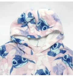 Disney Lilo & Stitch Παιδική Κουβέρτα- Μπλούζα fleece coral με μανίκια και κουκούλα (AYM076257) - Μπλούζα-Κουβέρτα/ κουβερτα ...