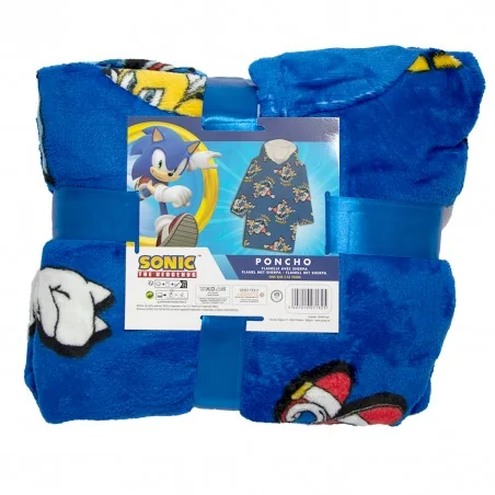 Sonic Παιδική Κουβέρτα- Μπλούζα fleece coral με μανίκια και κουκούλα (AYM071825) Sonic Παιδική Κουβέρτα- Μπλούζα fleece coral με μανίκια και κουκούλα (AYM071825)
