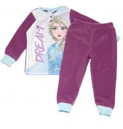 Disney Frozen Polar Fleece πιτζάμα για κορίτσια (HW2179 purple) - Χειμωνιάτικες / εποχιακές πιτζάμες