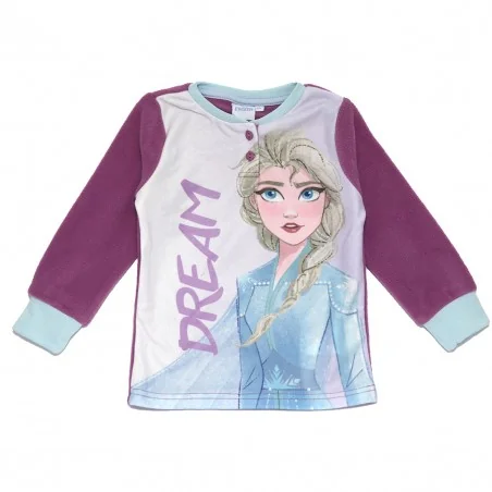 Disney Frozen Polar Fleece πιτζάμα για κορίτσια (HW2179 purple) Disney Frozen Polar Fleece πιτζάμα για κορίτσια (HW2179 purple)
