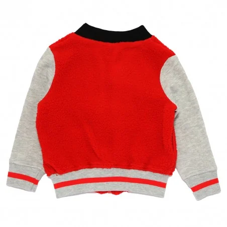 Disney Minnie Mouse παιδική ζακέτα Fleece πρόβατο για κορίτσια (HW1227 red)