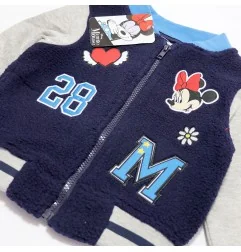 Disney Minnie Mouse παιδική ζακέτα Fleece πρόβατο για κορίτσια (HW1227 navy) - Ζακέτες