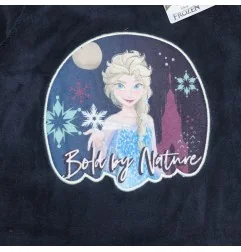 Disney Frozen Fleece Coral πιτζάμα για κορίτσια (HW2010 navy) - Χειμωνιάτικες / εποχιακές πιτζάμες