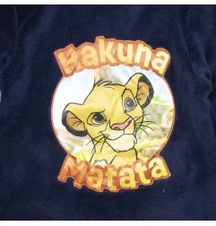 Disney Lion King πιτζάμα fleece coral για αγόρια (XH20018 NAVY)