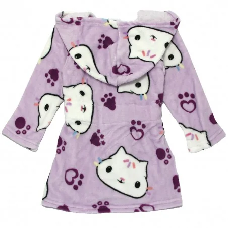 Gabby's Dollhouse Παιδική Ρόμπα Fleece coral (XH20070 Purple)