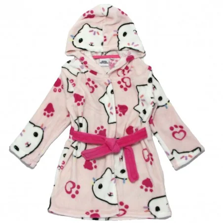 Gabby's Dollhouse Παιδική Ρόμπα Fleece coral (XH20070 Pink) Gabby's Dollhouse Παιδική Ρόμπα Fleece coral (XH20070 Pink)