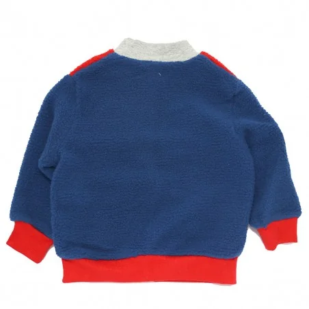 Marvel Spiderman ζακέτα Fleece πρόβατο για αγόρια (HW1215 blue)