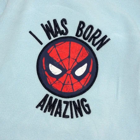 Βρεφική Πιτζάμα Spiderman "I Was Born Amazing" – Ζεστό Polar Fleece(XH0324 Blue) Βρεφική Πιτζάμα Spiderman "I Was Born Amazing" – Ζεστό Polar Fleece(XH0324 Blue)