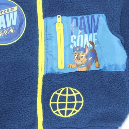Paw Patrol Χειμωνιάτικη Παιδική ζακέτα Fleece πρόβατο για αγόρια (HW1232 blue)