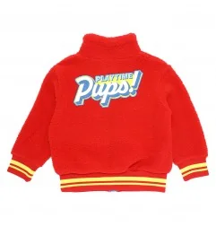 Paw Patrol Χειμωνιάτικη Παιδική ζακέτα Fleece πρόβατο για αγόρια (HW1232 red)