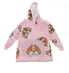 Paw Patrol Παιδική Κουβέρτα- Μπλούζα fleece coral με μανίκια και κουκούλα (23APKIGIONEPAW001) - Μπλούζα-Κουβέρτα/ κουβερτα με...