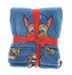 Paw Patrol Παιδική Κουβέρτα- Μπλούζα fleece coral με μανίκια και κουκούλα (23APKIBYONEPAW001)