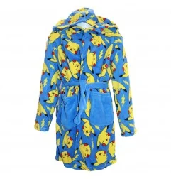 Pokémon Παιδική Ρόμπα Fleece coral για αγόρια (HY20073Blue) - Παιδικές Ρόμπες