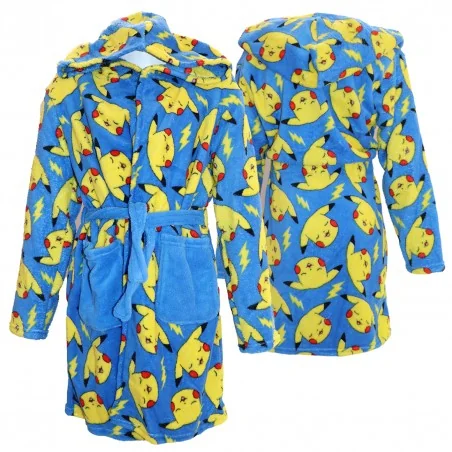 Pokémon Παιδική Ρόμπα Fleece coral για αγόρια (HY20073Blue) Pokémon Παιδική Ρόμπα Fleece coral για αγόρια (HY20073Blue)