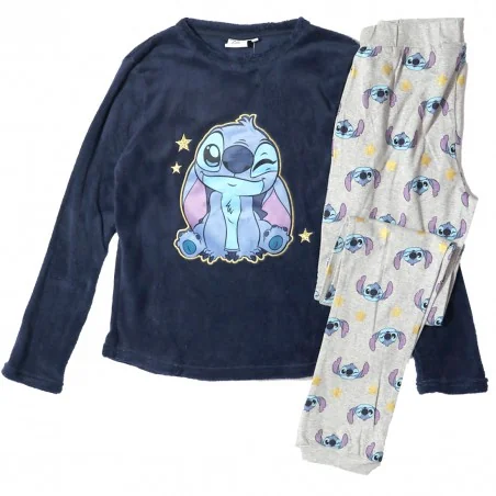 Disney Lilo & Stitch Γυναικεία χειμωνιάτικη πιτζάμα (XH95304Navy) - Κατηγορίες