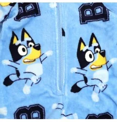 Bluey Παιδική Ολόσωμη Πιτζάμα Fleece Coral για αγόρια (HY20039BLUE) - Ολόσωμες Πιτζάμες
