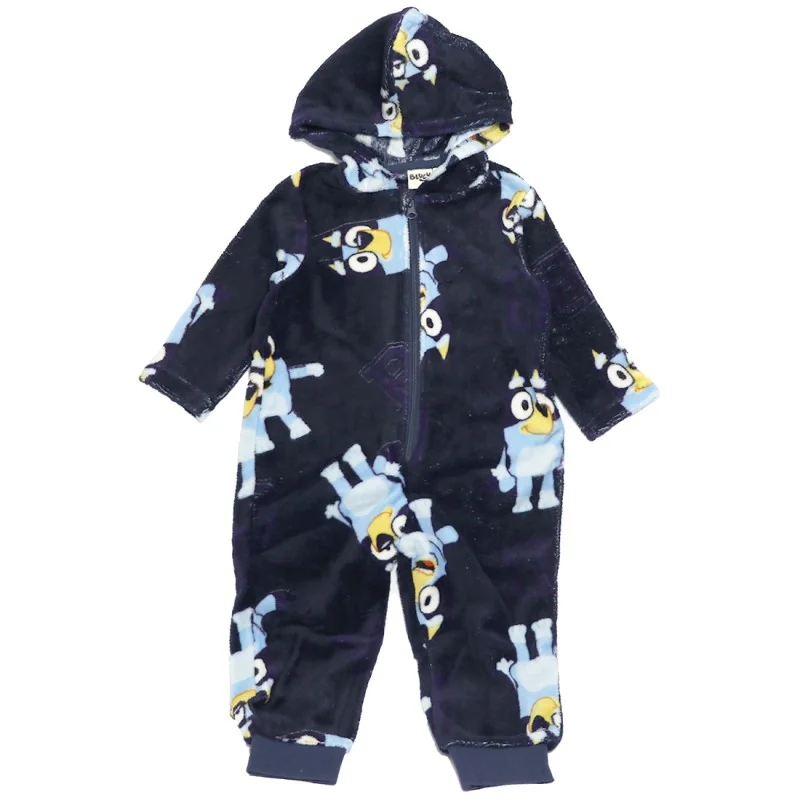 Bluey Παιδική Ολόσωμη Πιτζάμα Fleece Coral για αγόρια (HY20039NAVY) Bluey Παιδική Ολόσωμη Πιτζάμα Fleece Coral για αγόρια (HY20039NAVY)