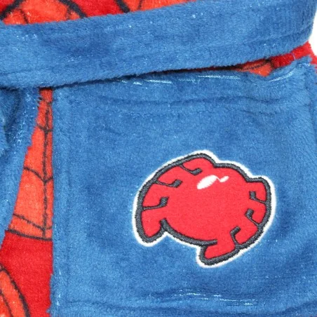 Marvel Spiderman Παιδική Ρόμπα Fleece coral για αγόρια (HY20023Red)