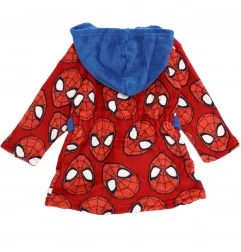 Marvel Spiderman Παιδική Ρόμπα Fleece coral για αγόρια (HY20023Red) - Παιδικές Ρόμπες