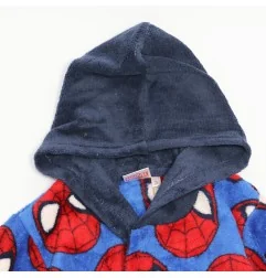 Marvel Spiderman Παιδική Ρόμπα Fleece coral για αγόρια (HY20023BLUE)