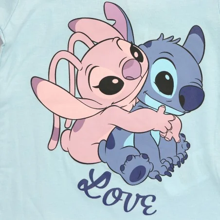 Disney Lilo & Stitch Παιδικό Κοντομάνικο Μπλουζάκι για κορίτσια (YE10325.Blue)