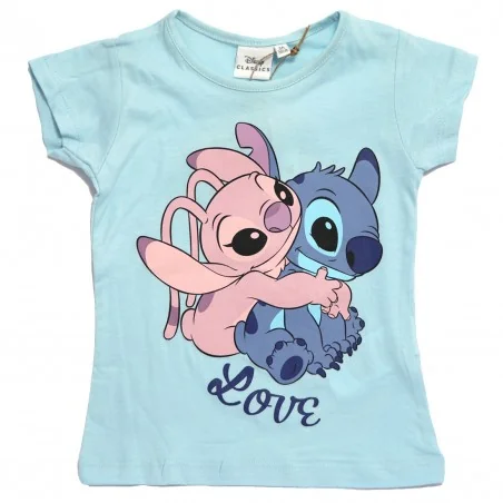 Disney Lilo & Stitch Παιδικό Κοντομάνικο Μπλουζάκι για κορίτσια (YE10325.Blue) - Κοντομάνικα μπλουζάκια