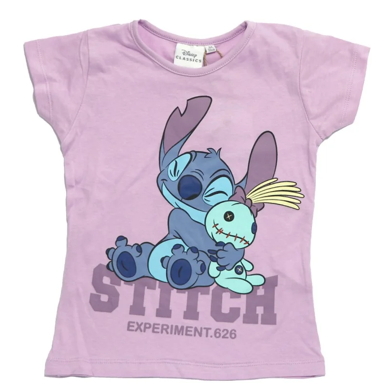 Disney Lilo & Stitch Παιδικό Κοντομάνικο Μπλουζάκι για κορίτσια (YE10325.Purple) Disney Lilo & Stitch Παιδικό Κοντομάνικο Μπλουζάκι για κορίτσια (YE10325.Purple)