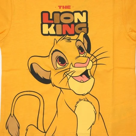 Disney Lion King Παιδικό Κοντομάνικο μπλουζάκι για αγόρια (YE10157.YELLOW) Disney Lion King Παιδικό Κοντομάνικο μπλουζάκι για αγόρια (YE10157.YELLOW)