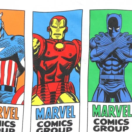 Marvel Avengers κοντομάνικο Μπλουζάκι αγόρια (YE10277 white)