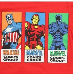 Marvel Avengers κοντομάνικο Μπλουζάκι αγόρια (YE10277 Red)
