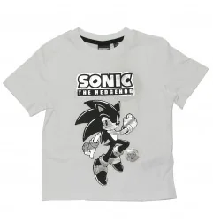 Sonic Παιδικό Κοντομάνικο μπλουζάκι για αγόρια (YE10174.WHITE) - Κοντομάνικα μπλουζάκια