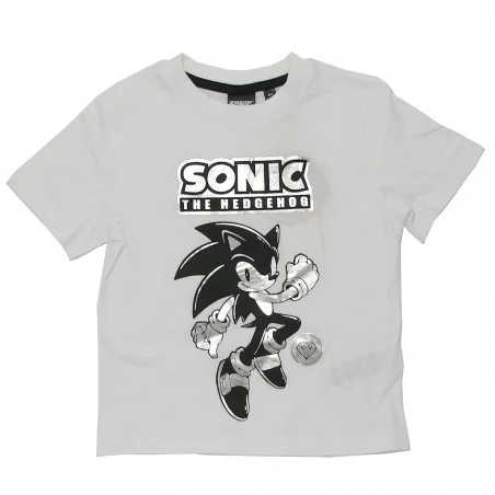 Sonic Παιδικό Κοντομάνικο μπλουζάκι για αγόρια (YE10174.WHITE) - Κοντομάνικα μπλουζάκια
