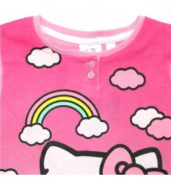Hello Kitty Παιδική Καλοκαιρινή Πιτζάμα Για Κορίτσια (YE20033PINK) - Πιτζάμες Καλοκαιρινές