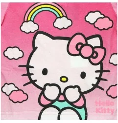 Hello Kitty Παιδική Καλοκαιρινή Πιτζάμα Για Κορίτσια (YE20033PINK) - Πιτζάμες Καλοκαιρινές