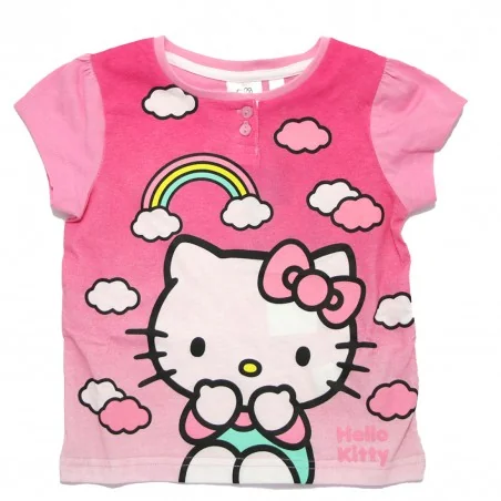 Hello Kitty Παιδική Καλοκαιρινή Πιτζάμα Για Κορίτσια (YE20033PINK) Hello Kitty Παιδική Καλοκαιρινή Πιτζάμα Για Κορίτσια (YE20033PINK)